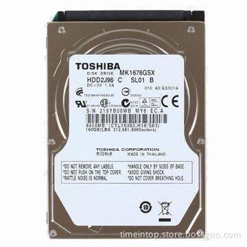 MK1676GSX (HDD2J96) 160GB, 5,400rpm 2.5-inch SATA Internal Notebook Hard Drive
